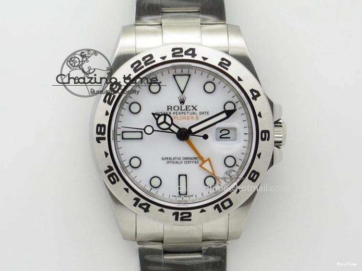 MiroTime 0408 Day Date 40 YG JDF Gain Weight 904L Steel White Roman Dial on President Bracelet VR3255 V Functional 1369